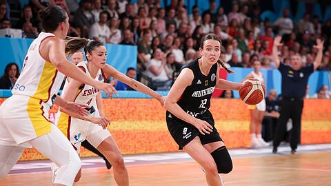 Emily Bessoir krönte eine starke EM mit einem Double Double.