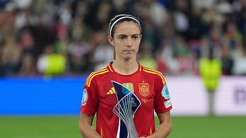 Kein Trost für Aitana Bonmatí: Auszeichnung als beste Spielerin des Turniers.