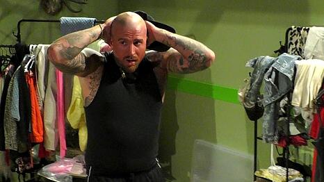 Gigi Birofio mit seinem Glatzen-Look.