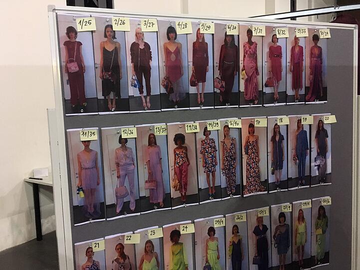 Die Models haben während der Show keine Namen, sondern Nummern. Das ist nicht unhöflich gemeint &ndash; es verhindert Verwechslungen.