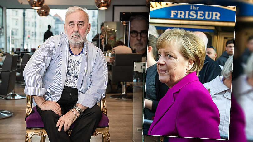 Udo Walz, ein Friseur, dem auch Kanzlerin Merkel vertraut.