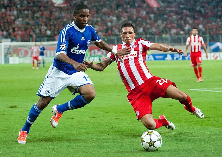 Jose Holebas spielte bei den Münchner Löwen - jetzt bei Olympiakos Piräus.