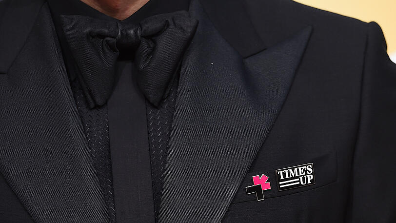 Edgar Ramirez mit dem "Time's Up"-Anstecker.