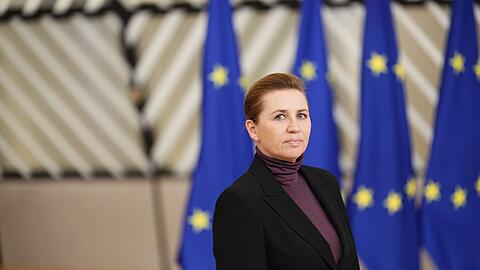 Die Unterst&uuml;tzung der europ&auml;ischen Partner sei in der sehr schwierigen Situation, in die das Land gebracht worden sei, von enormer Bedeutung gewesen, sagt D&auml;nemars Regierungschefin Mette Frederiksen.