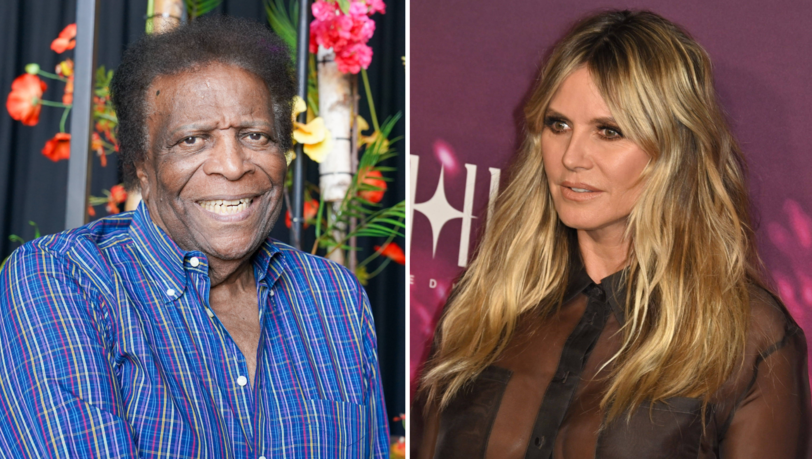 Roberto Blanco sorgte bei einem TV-Auftritt f&uuml;r Verwunderung. Dabei pr&auml;sentierte er stolz ein Geschenk von Heidi Klum.