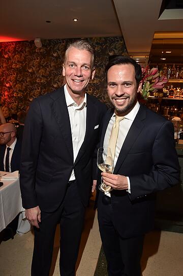 Unternehmer Werner Mürz und FDP-Bayern-Chef Martin Hagen