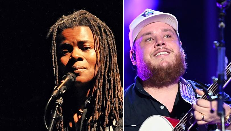 Achtzigerjahre-Ikone Tracy Chapman und Country-Star Luke Combs stehen am 4. Februar gemeinsam auf der Bühne