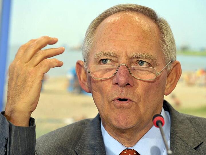 Bundesinnenminister Wolfgang Schäuble (CDU) kann sich eine Koalition mit den Grünen vorstellen. (Archivbild)