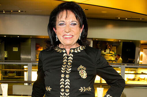 Elegant und engagiert: Unternehmerin Regine Sixt.