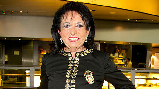 Elegant und engagiert: Unternehmerin Regine Sixt. Elegant und engagiert: Unternehmerin Regine Sixt.