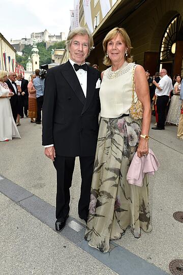 "Poldi" Prinz von Bayern und Frau Ursula