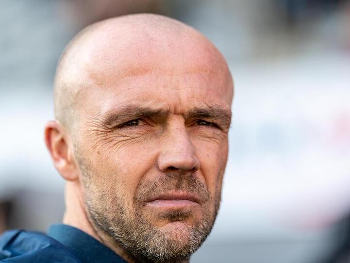 Trainer Alfred Schreuder von Hoffenheim. Foto: Patrick Seeger/dpa/Archivbild