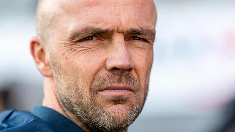 Trainer Alfred Schreuder von Hoffenheim. Foto: Patrick Seeger/dpa/Archivbild