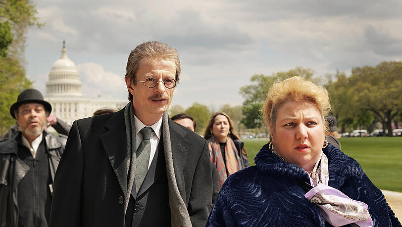 Alexander Scheer und Meltem Kaptan in Andreas Dresens Film "Rabiye Kurnaz gegen George W. Bush". Alexander Scheer und Meltem Kaptan in Andreas Dresens Film "Rabiye Kurnaz gegen George W. Bush".