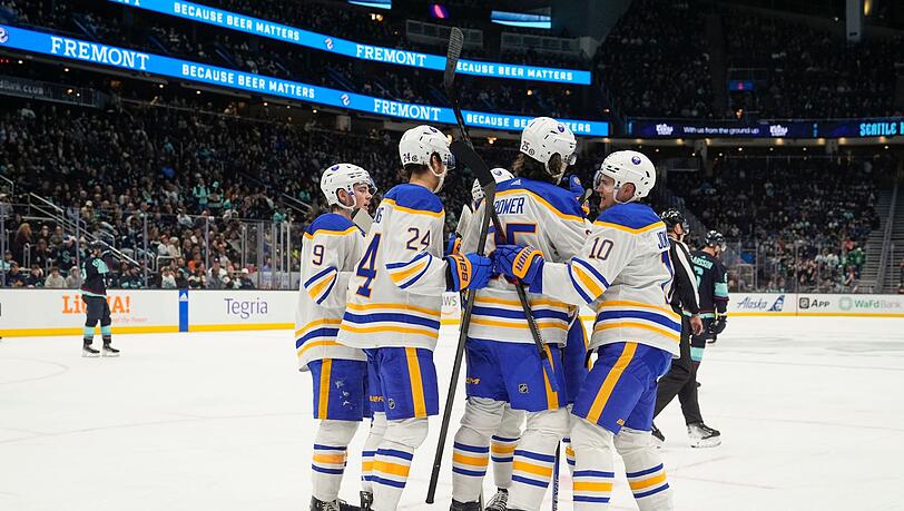 Die Buffalo Sabres setzten sich in Seattle durch.