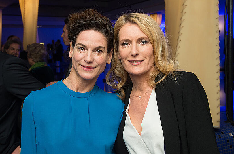 Die Schauspielerinnen Bibiane Beglau (l.) und Maria Furtwängler.