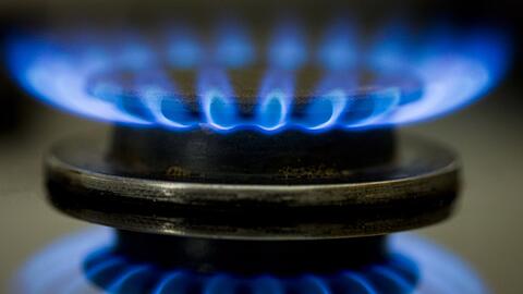 Erdgas brennt bald günstiger. (Illustration)