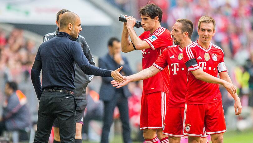 Nach der Verletzung von Javi Martinez fehlt Pep Guardiola ein wichtiger Mann in der Mitte. Nach der Verletzung von Javi Martinez fehlt Pep Guardiola ein wichtiger Mann in der Mitte.
