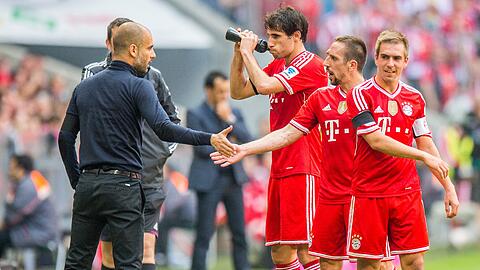Nach der Verletzung von Javi Martinez fehlt Pep Guardiola ein wichtiger Mann in der Mitte.