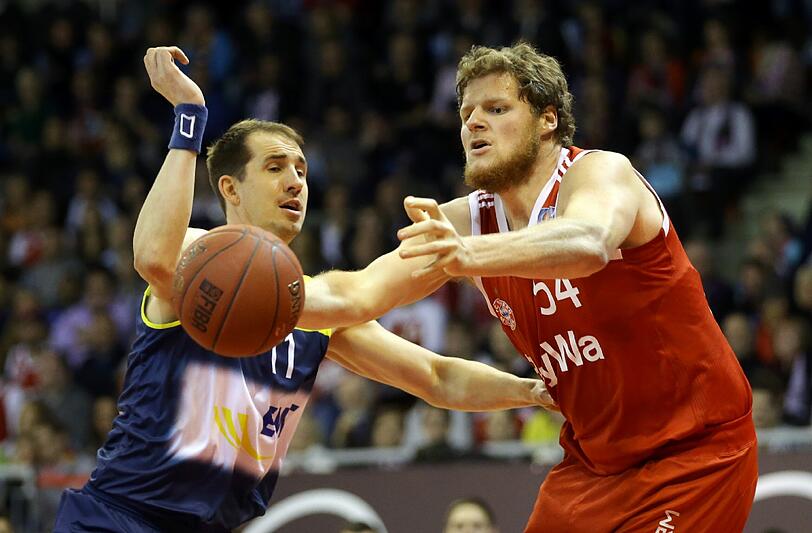 Die Basketballer des FC Bayern freuen sich auf den Fc Barcelona