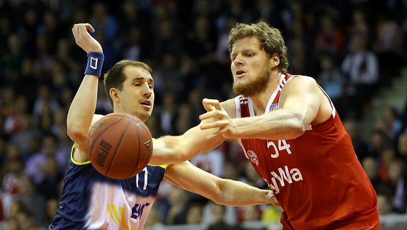 Die Basketballer des FC Bayern freuen sich auf den Fc Barcelona Die Basketballer des FC Bayern freuen sich auf den Fc Barcelona