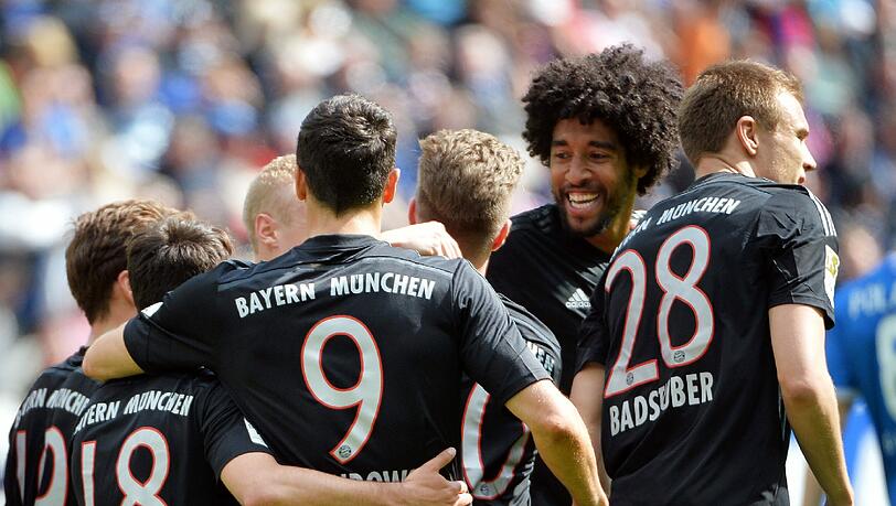 Der FC Bayern feiert einen lockeren 2:0-Sieg in Hoffenheim. Der FC Bayern feiert einen lockeren 2:0-Sieg in Hoffenheim.