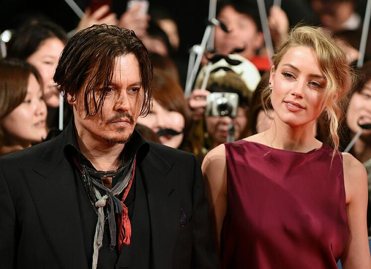 Amber Heard und Johnny Depp