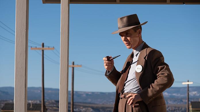 Cillian Murphy als Robert Oppenheimer in Los Alamos, wo das altomare Zeitalter begann.