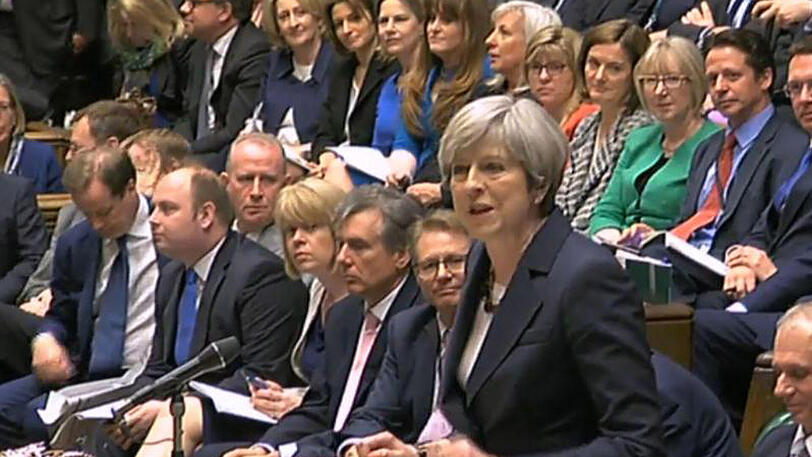 Die Schlussrechnung dürfte ein Hauptstreitpunkt in den Brexit-Gesprächen werden, die nach der britischen Parlamentswahl am 8. Juni beginnen.