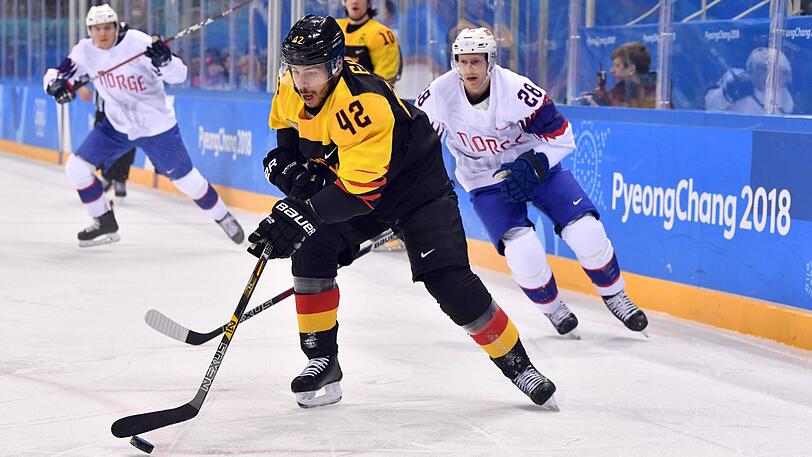 Neuer Silber-Held beim EHC München: Yasin Ehliz spielte sowohl in Pyeongchang als auch in Nürnberg groß auf.