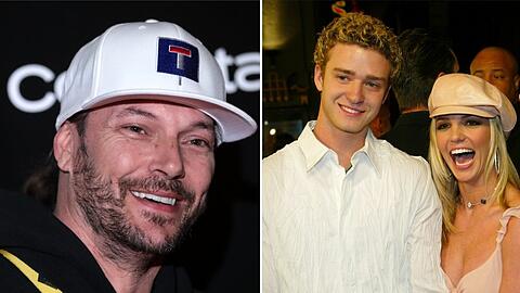 Justin Timberlake und Britney Spears waren in den frühen 2000er Jahren ein Paar, 2004 heiratete die Sängerin Kevin Federline (li.).