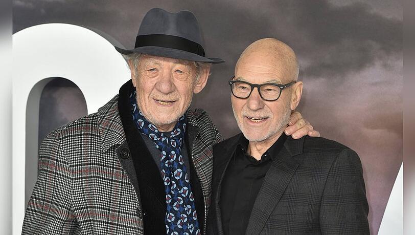 Ian McKellen (links) und Patrick Stewart kannten sich seit 50 Jahren und waren eng befreundet.