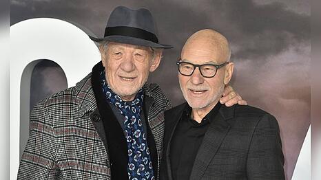 Ian McKellen (links) und Patrick Stewart kannten sich seit 50 Jahren und waren eng befreundet.