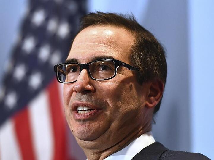 Verweigert die Herausgabe der Steuererklärungen von Donald Trump an die Demokraten: US-Finanzminister Steven Mnuchin.
