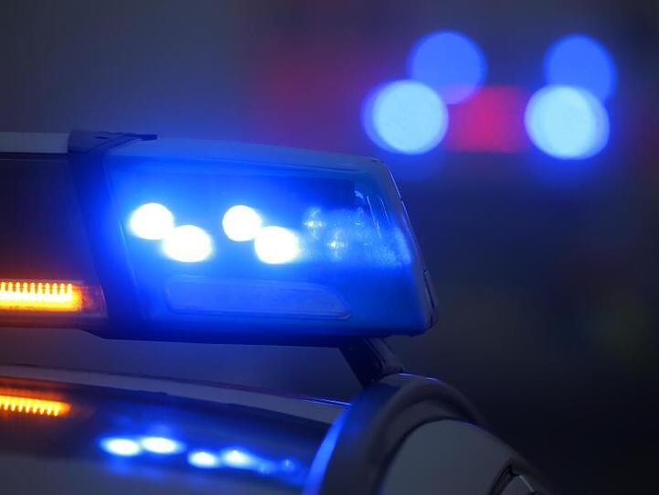 Ein Polizeiauto mit Blaulicht fährt über eine Straße. Foto: Karl-Josef Hildenbrand/dpa/Archivbild