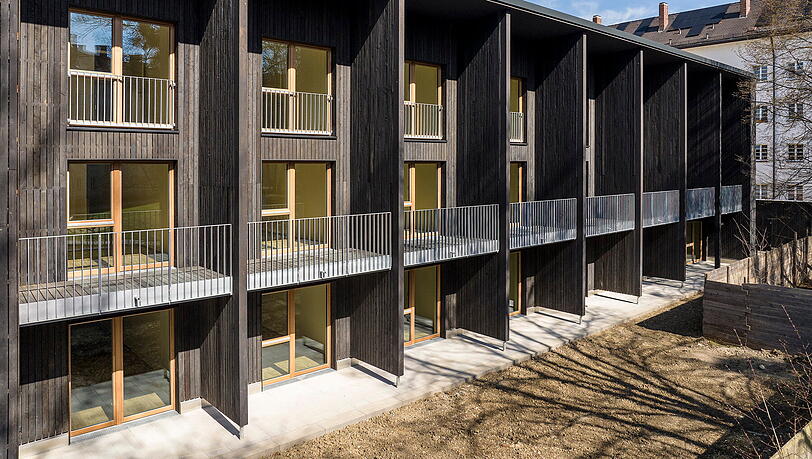 14 neue Wohnungen in Holzhybrid-Bauweise.