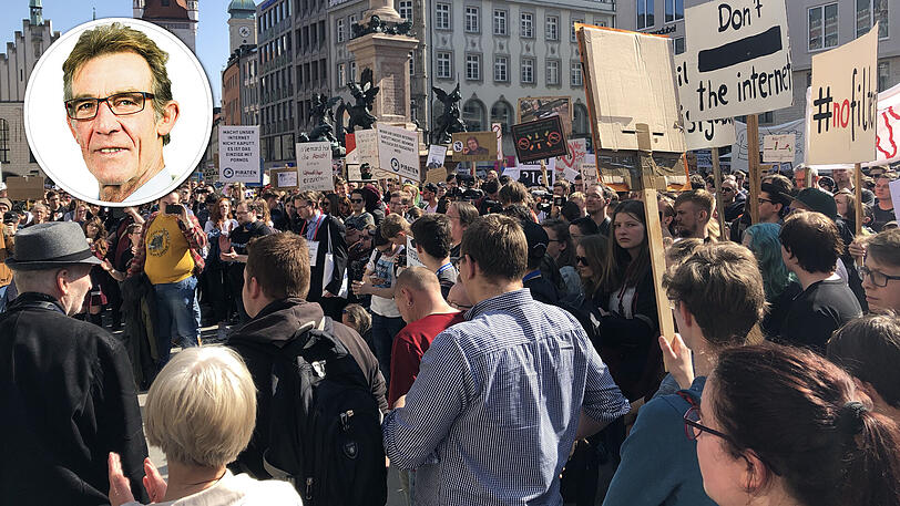 Kurz vor der entscheidenden Abstimmung über die Reform des Urheberrechts im EU-Parlament hatten Tausende in Europa gegen das Vorhaben protestiert.