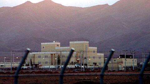 Ein Foto der iranische Atomanlage Natans aus dem Jahr 2005: Sie soll jüngst durch US-Bomben schwer beschädigt worden sein. (Archivbild)