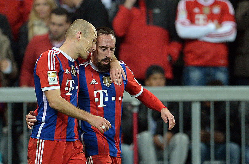 Arjen Robben und Franck Ribéry