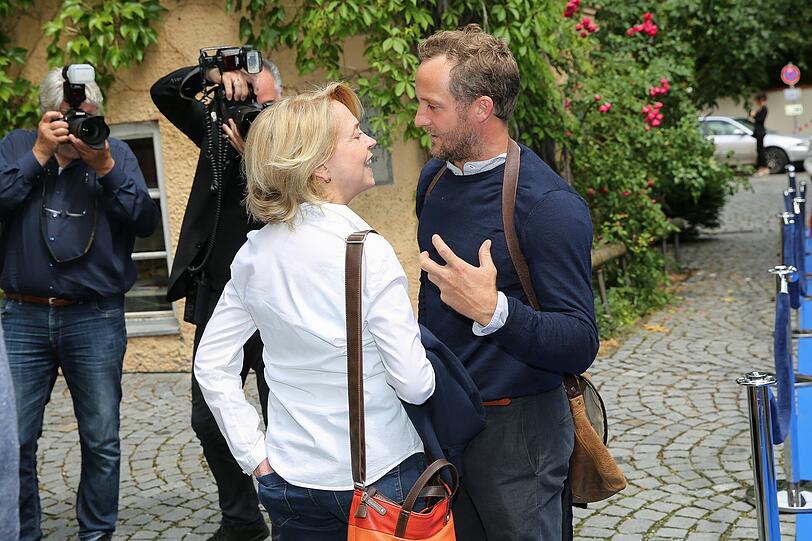 Gisela Schneeberger und Maximilian Brückner