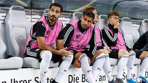 Nach eigenen Angaben keine politischen Absichten: Ilkay Gündogan (l) und Emre Can.