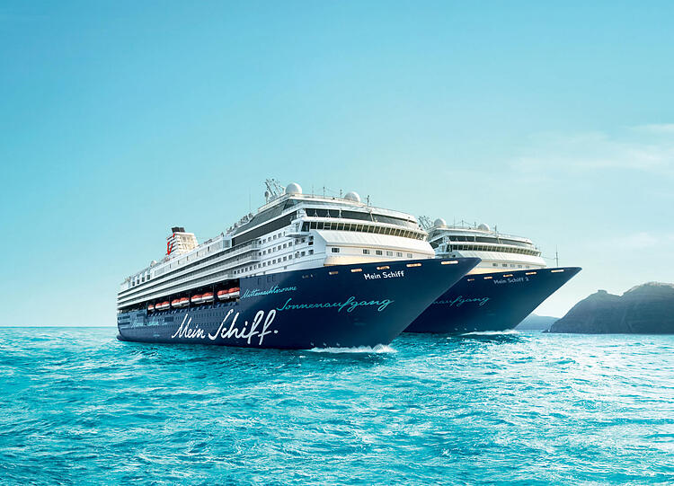 Aus eins mach zwei: Nach dem Erfolg von "Mein Schiff" schickt Tui ein weiteres Kreuzfahrtschiff auf Reisen - "Mein Schiff 2"