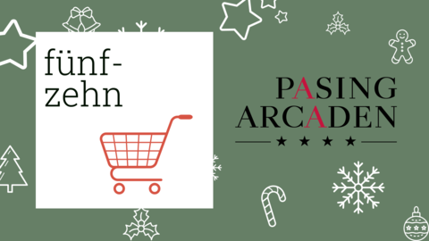 Jetzt mitmachen und t&auml;glich tolle Preise gewinnen! Die AZ, die Pasing Arcaden und die Riem Arcaden w&uuml;nschen frohe Weihnachten.