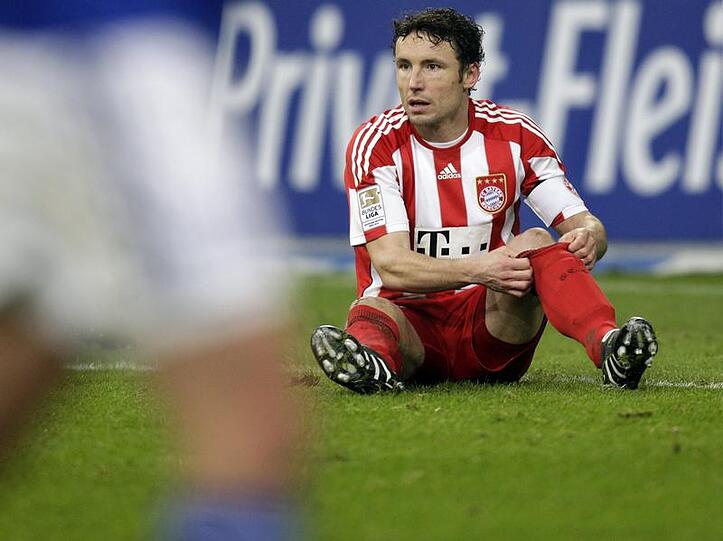 Auf dem Boden der Tatsachen: Noch-Bayer Mark van Bommel