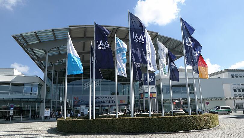 Bühne für Zukunfts-Mobilität: die IAA 2021 in München. Bühne für Zukunfts-Mobilität: die IAA 2021 in München.