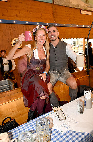Giulia Siegel mit Freund Ludwig Heer