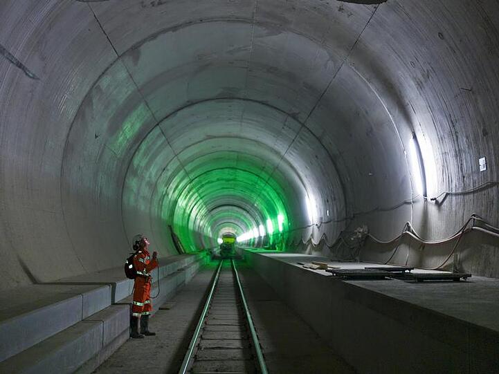 Durchstich: Der Gotthard-Basistunnel