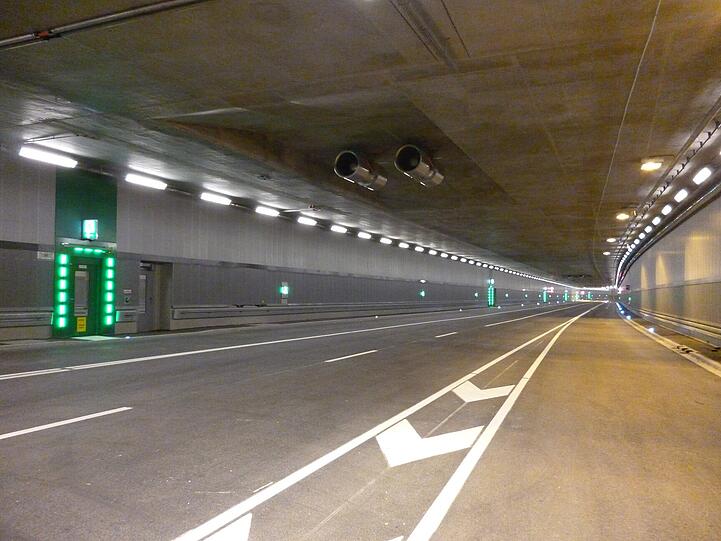 Auch im Luise-Kiesselbach-Tunnel werden die Lichtspiele zu betrachten sein.