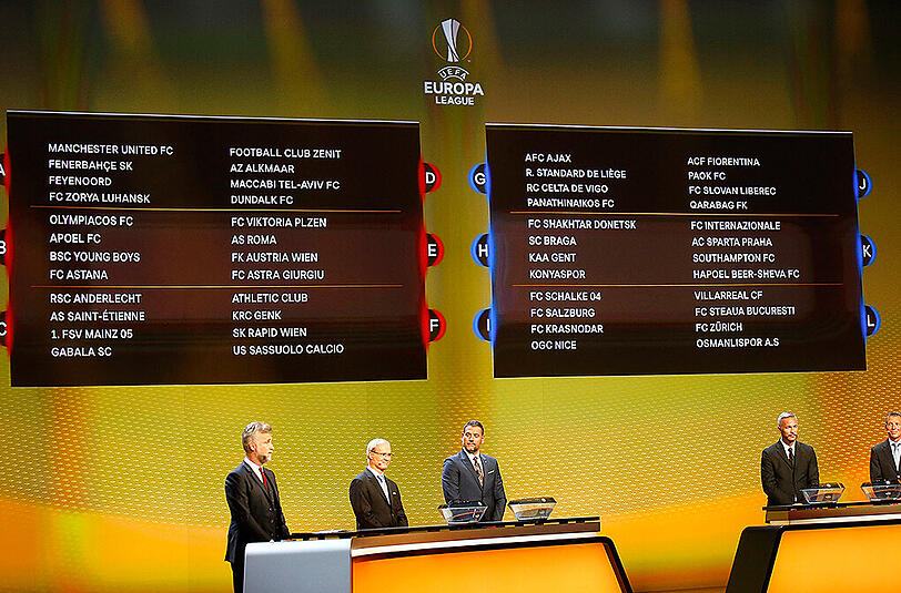 Am Freitag wurde in Monaco die Gruppenphase der Europa League ausgelost.