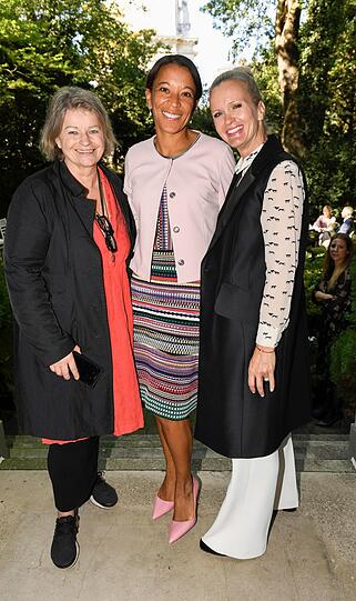 Beate Wedekind (erste Chefredakteurin der deutschen Elle), Janina Kugler (Siemens) und Sabine Nedelchev (Elle-Chefredakteurin).